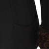 Secondhand Gianni Versace Wool Jacket with Fur Inserts - '90s