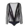 Secondhand Saint Laurent Semi Sheer Bodysuit - '10s