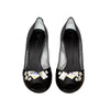 Secondhand Giuseppe Zanotti Embellished Satin Pumps - '10s