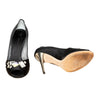 Secondhand Giuseppe Zanotti Embellished Satin Pumps - '10s