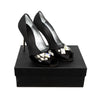 Secondhand Giuseppe Zanotti Embellished Satin Pumps - '10s