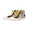 Secondhand Golden Goose Printed Snakeskin Sneakers - '10s