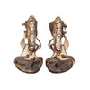 Secondhand Jimmy Choo Embossed Strappy Sandals - '10s