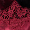Secondhand Geen Morgan Velvet Lace Top - '00s