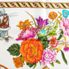 Secondhand Gucci "Viaggi" Silk Scarf - '90s