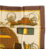 Secondhand Hermès "Les Voitures a Transformation" Scarf - '90s