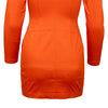 Secondhand Versus Mini Dress with Zipper - '90s