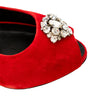 Secondhand Giuseppe Zanotti Embellished Suede Pumps - '10s