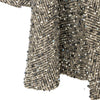 Secondhand Gianfranco Ferré Beaded Herringbone Coat - '80s