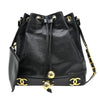 Chanel Triple CC Chain Shoulder Caviar Leather