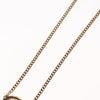 Christian Dior Vintage Logo Round Pendant Metal and Crystals