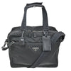 Prada Expandable Front Zip Boston Tessuto