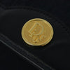 Christian Dior Vintage Chain Flap Diorissimo Canvas