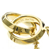 Tiffany & Co. Atlas X Closed Interlocking Pendant 18K Yellow Gold
