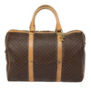 Celine Vintage Duffle Macadam Coated Canvas
