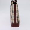 Burberry Nova Check Tote canvas check pattern