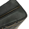 Chanel Surpique Zip Around Satchel Quilted Leather