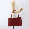 Gucci Vintage Ring Tote GG Canvas with Leather