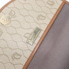Christian Dior Vintage Honeycomb Flap Canvas and Leather