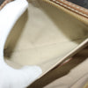 Christian Dior Vintage Honeycomb Zip Canvas and Leather
