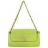 Chanel Chocolate Bar Mademoiselle Lock Chain Quilted velvet