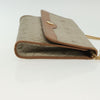 Christian Dior Vintage Honeycomb chain Canvas