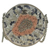 Chanel Round Clutch with Chain Sequins
