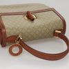 Celine Vintage Convertible Top Handle Macadam Coated Canvas