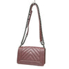 Chanel Boy Flap Chevron Caviar