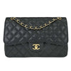 Chanel Timeless - Classic Double Flap Quilted Caviar
