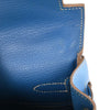 Hermes Kelly Blue Epsom with Palladium Hardware