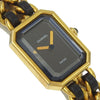 Chanel Premiere Rock Quartz Plated Metal and Leather