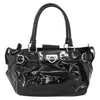 Salvatore Ferragamo Gancini Patent Leather