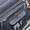 Salvatore Ferragamo Gancini Convertible Top Handle Leather