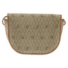 Christian Dior Vintage Honeycomb Canvas and Leather
