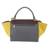 Celine Tricolor Trapeze Leather