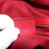 Gucci Logo Drawstring Striped Canvas
