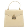 Gucci Vintage Lady Lock Top Handle Leather