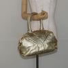 Saint Laurent Easy Y Pebbled Leather