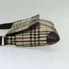 Burberry Vintage Flap Haymarket Canvas