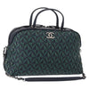Chanel Convertible Chain Bowler Woven Calfskin