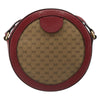 Gucci Doraemon Round Printed Mini GG Coated Canvas