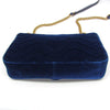 Gucci GG Marmont Flap Embroidered Matelasse Velvet