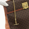 Celine Vintage Macadam Canvas and Leather