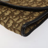 Christian Dior Vintage Trotter Flap Canvas