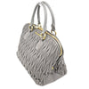 Miu Miu Madras Bowler Matelasse Leather