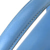 Hermes Kelly Blue Epsom with Palladium Hardware
