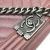 Chanel Boy Flap Chevron Caviar
