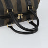Fendi Vintage Pequin Boston Coated Canvas