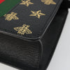 Gucci Sylvie Top Handle Printed Leather